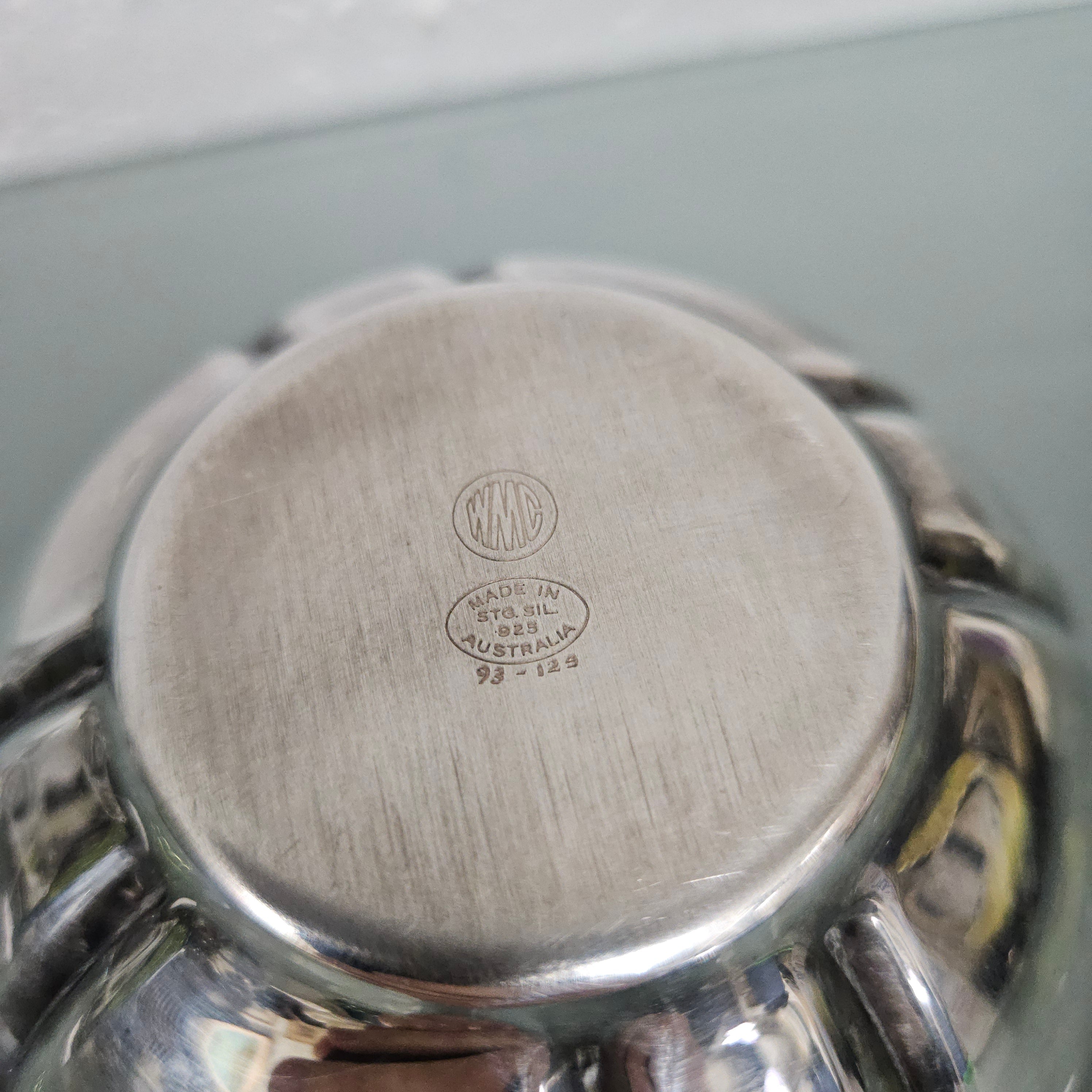 Impressive Heavy Sterling Silver Bowl 235g. | Antique & Vintage | Moonee Ponds Antiques | Australia Wide Delivery