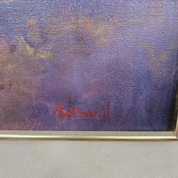 John Bredl Signed 'The Hunter Valley' Painting | Antique & Vintage | Moonee Ponds Antiques | Australia Wide Delivery