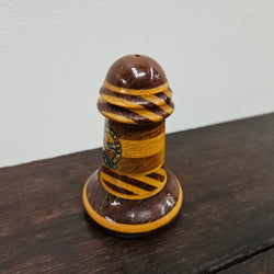 Vintage Cairns Souvenir Treen Wooden Salt | Antique & Vintage | Moonee Ponds Antiques | Australia Wide Delivery