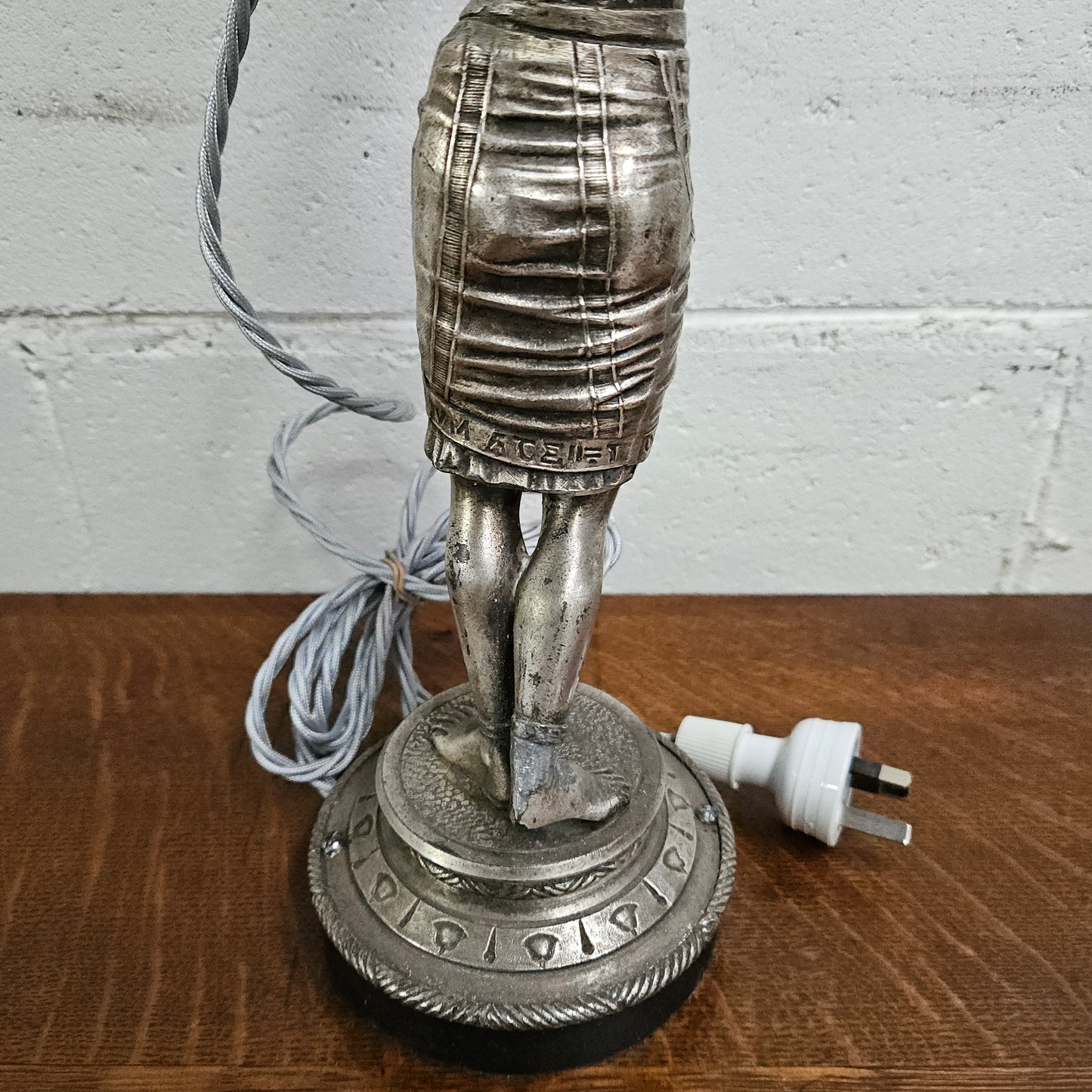 Rare Art Deco Egyptian Revival Lamp