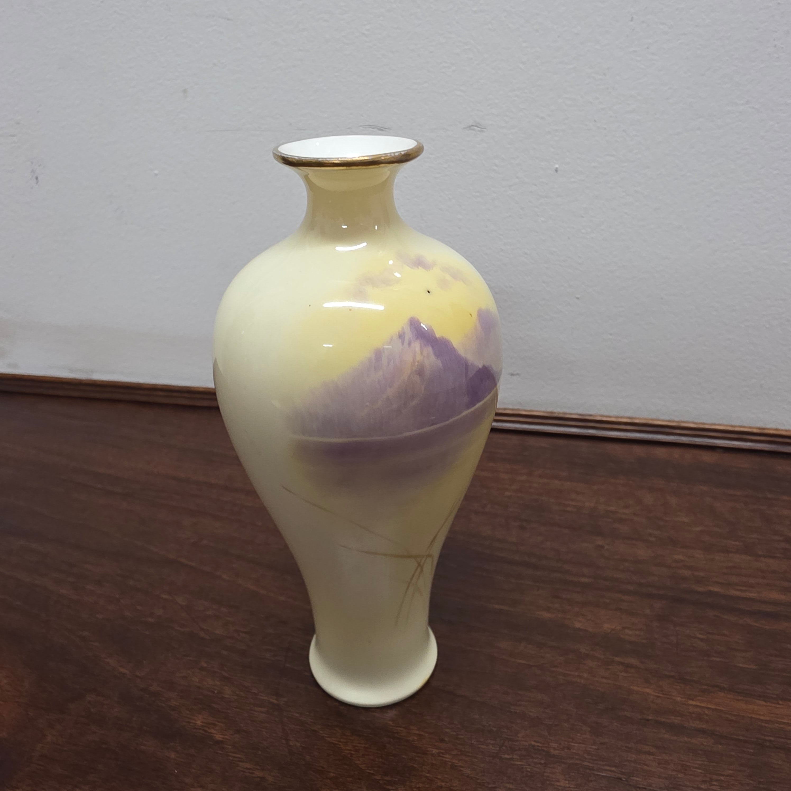 Beautifully Hand Painted Cauldon Vase | Antique & Vintage | Moonee Ponds Antiques | Australia Wide Delivery