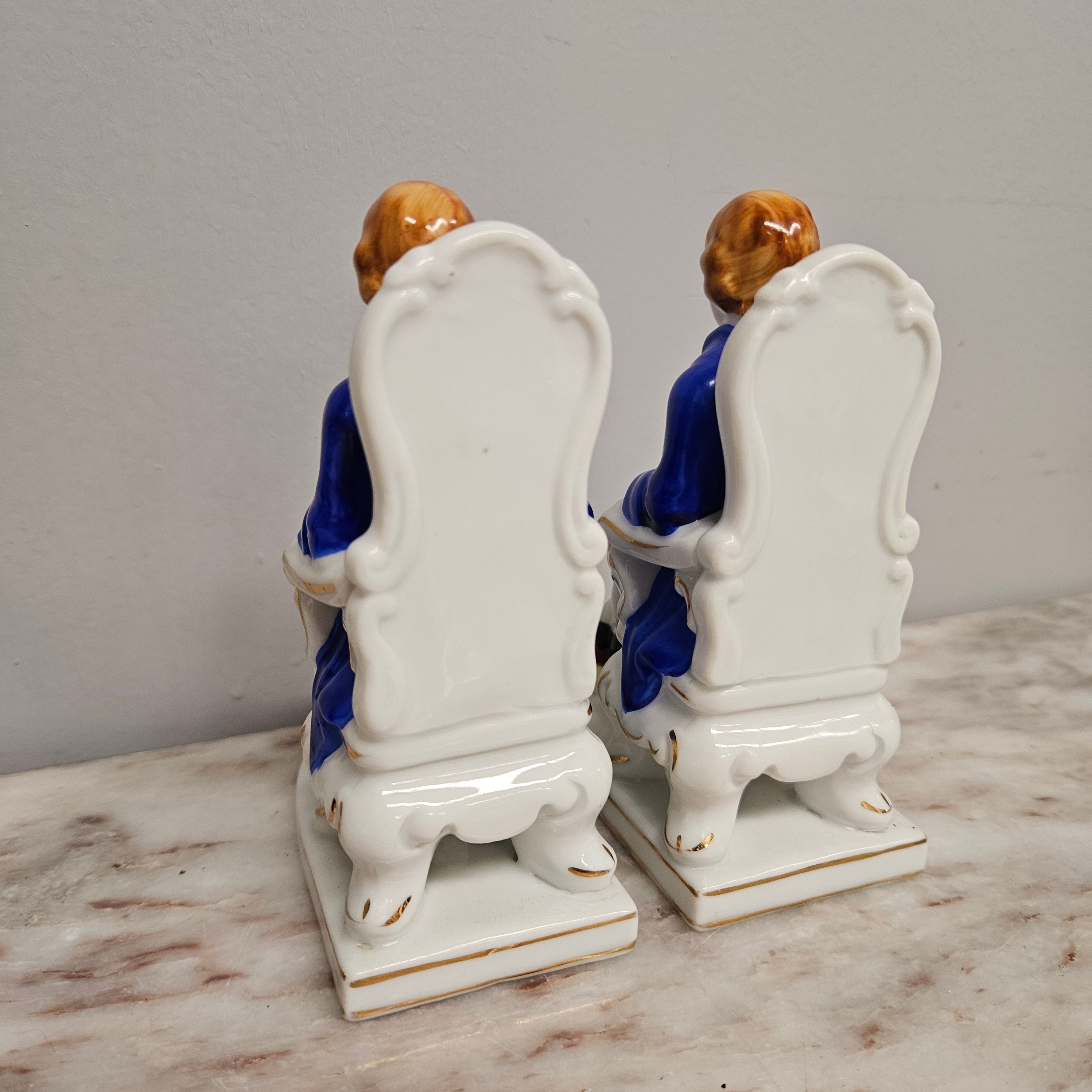 Pair of Vintage Porcelain Bookends | Antique & Vintage | Moonee Ponds Antiques | Australia Wide