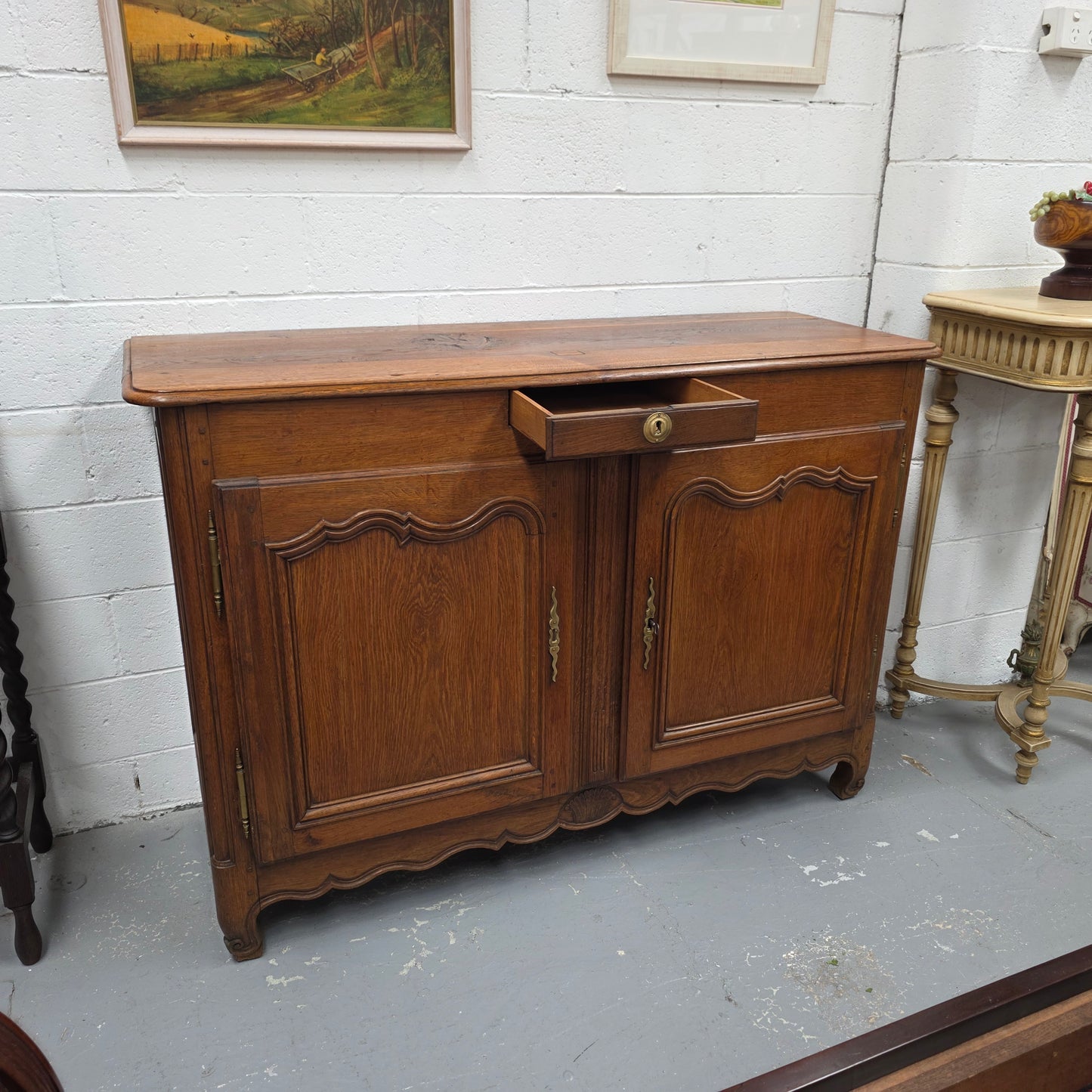 19th Century French Oak Sideboard/Buffet