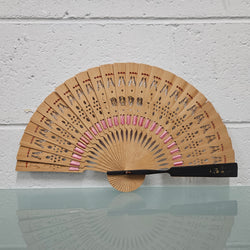 Vintage Wooden Fan | Antique & Vintage | Moonee Ponds Antiques | Australia Wide Delivery