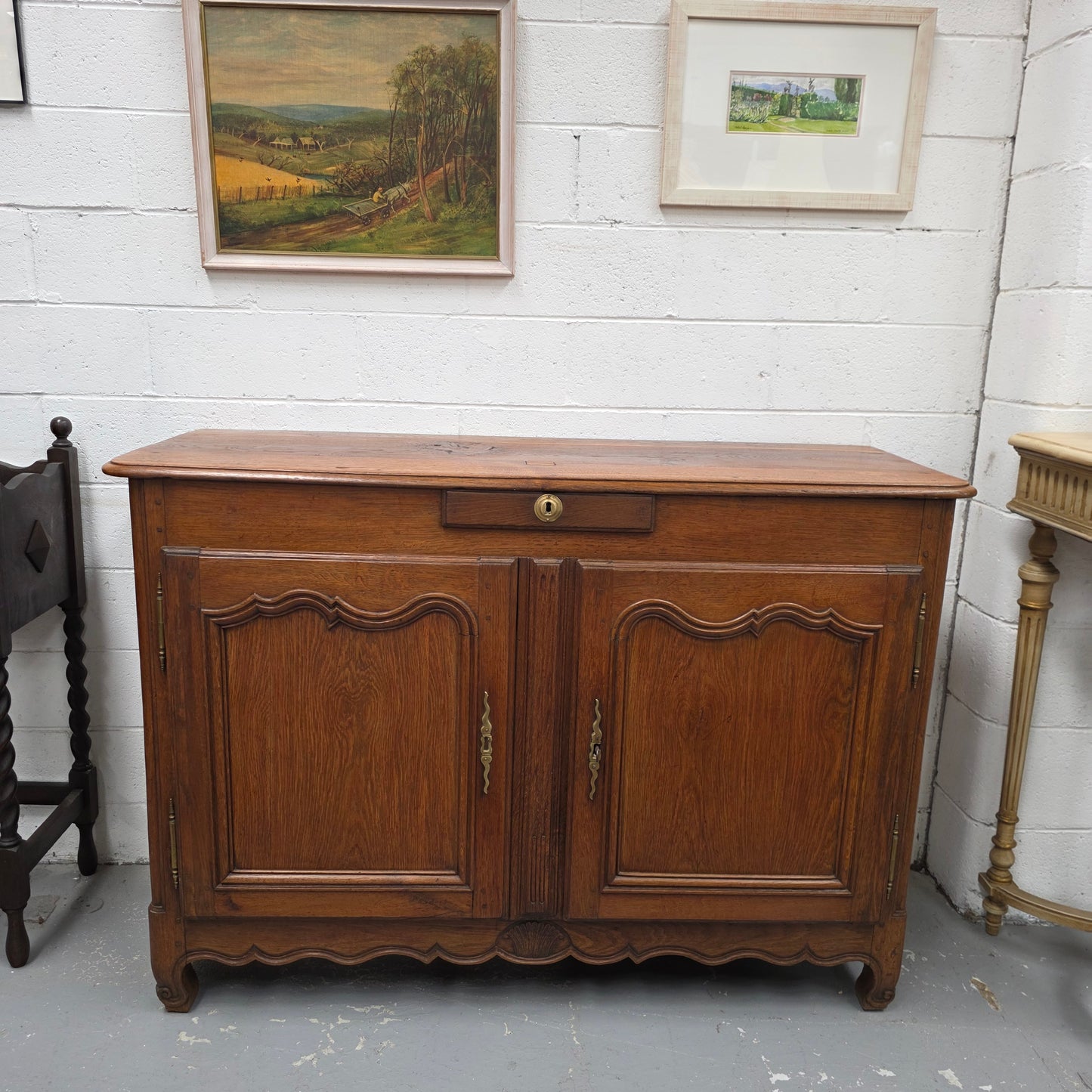 19th Century French Oak Sideboard/Buffet