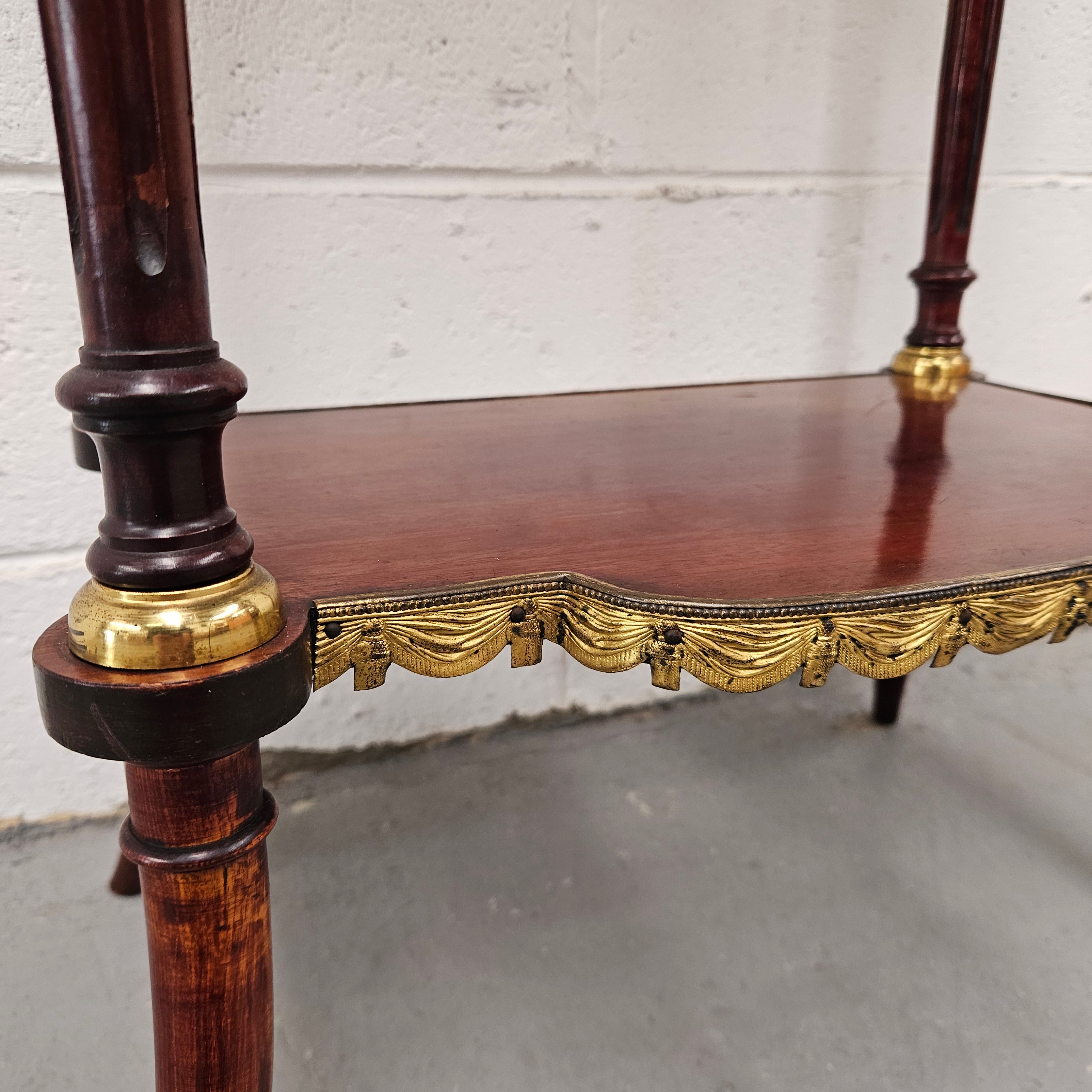 French Louis XVth Style Marble Top Side/Lamp Table | Antique & Vintage | Moonee Ponds Antiques | Australia Wide