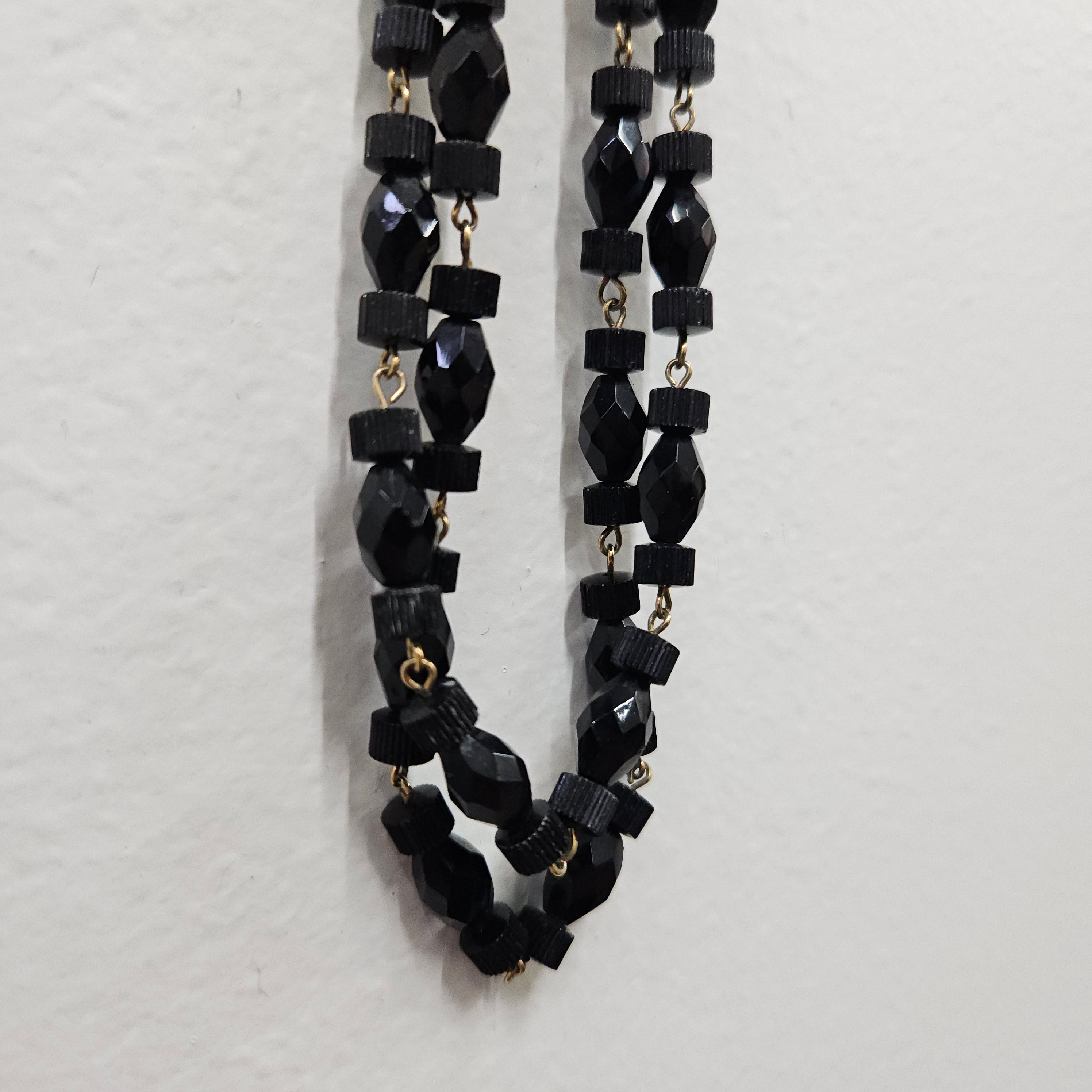 Vintage Jet Style Necklace | Antique & Vintage | Moonee Ponds Antiques | Australia Wide Delivery