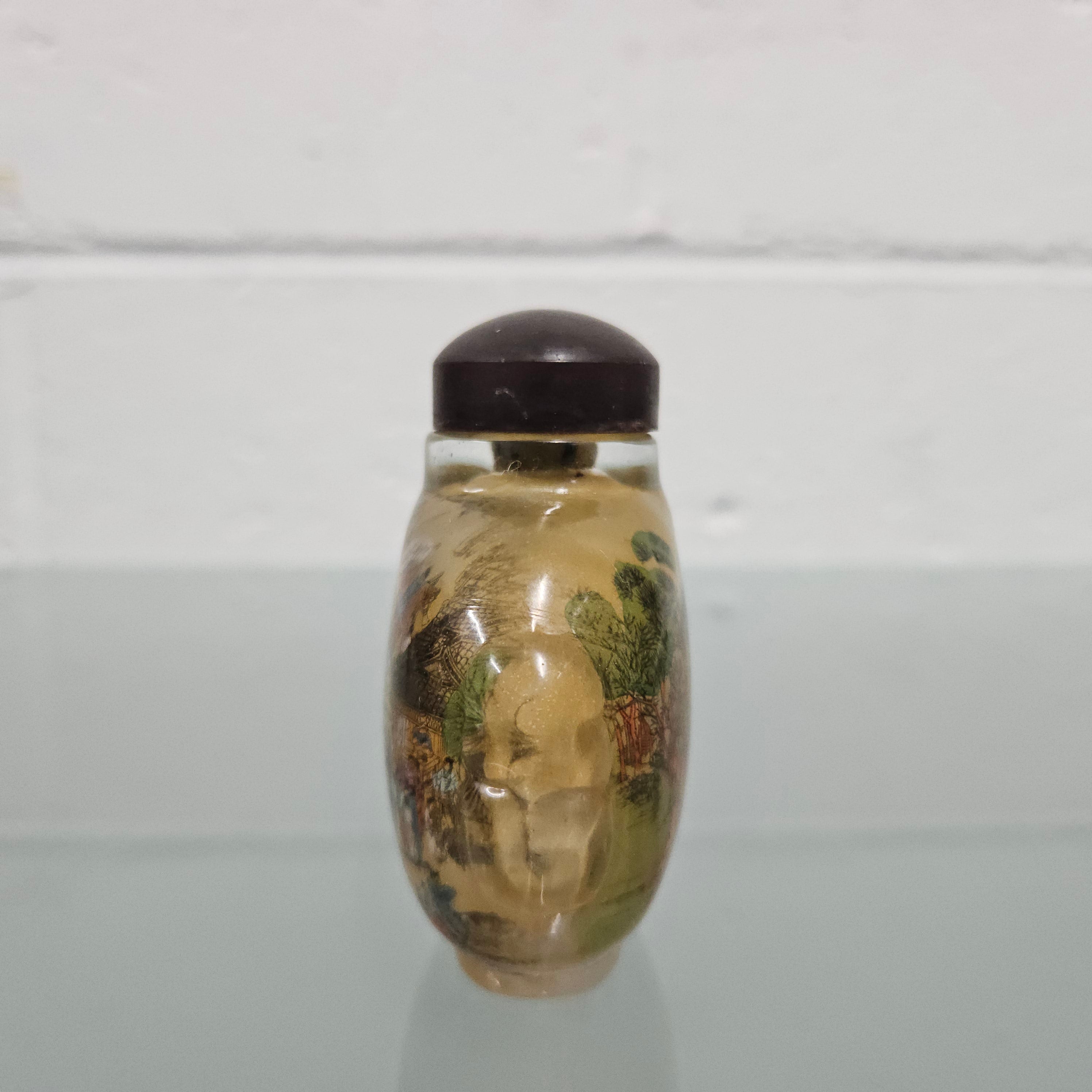 Hand Painted Chinese Snuff Bottle | Antique & Vintage | Moonee Ponds Antiques | Australia Wide Delivery
