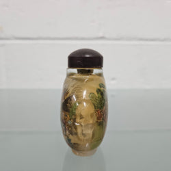 Hand Painted Chinese Snuff Bottle | Antique & Vintage | Moonee Ponds Antiques | Australia Wide Delivery
