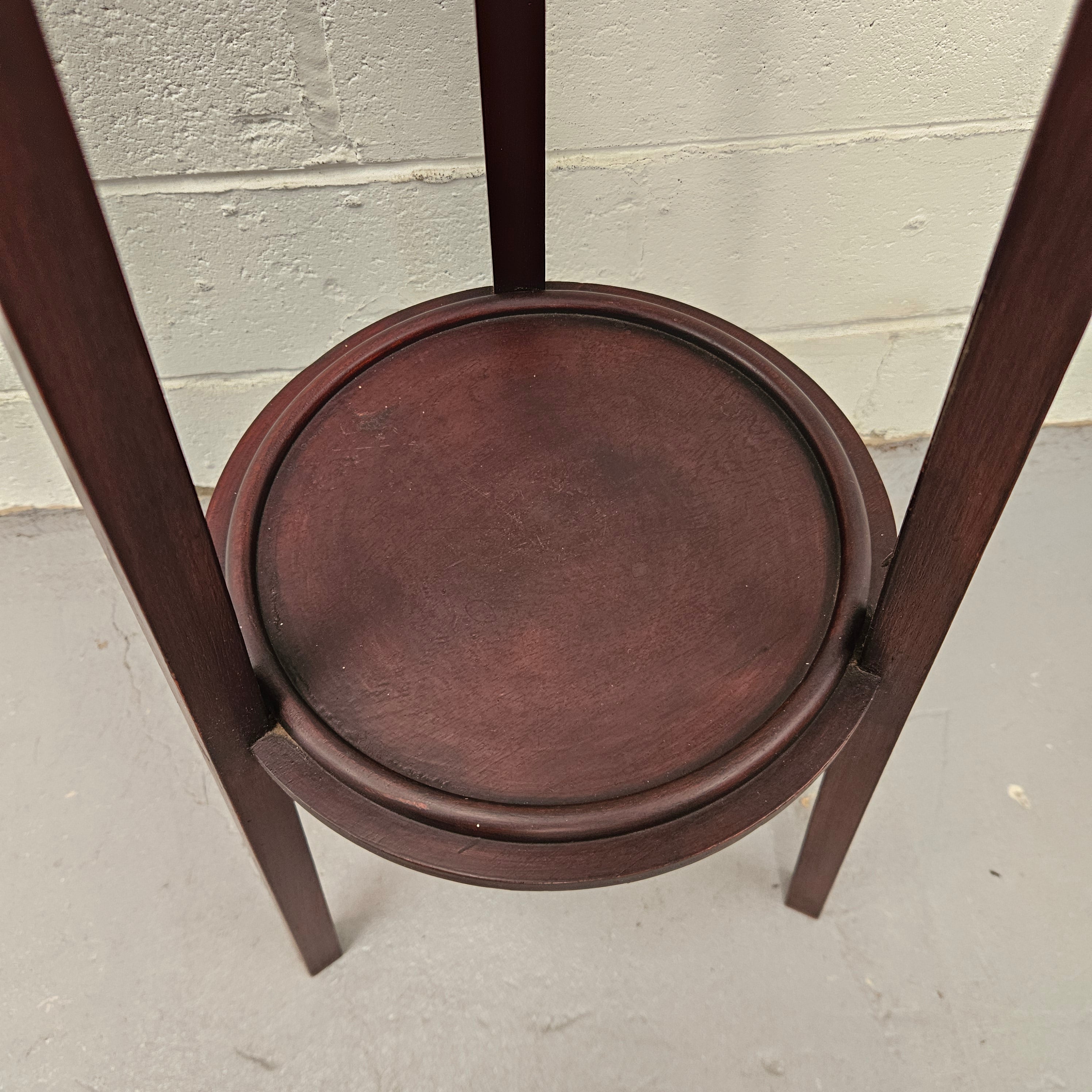 Vintage Mahogany Two Tier Planter Stand | Antique & Vintage | Moonee Ponds Antiques | Australia Wide