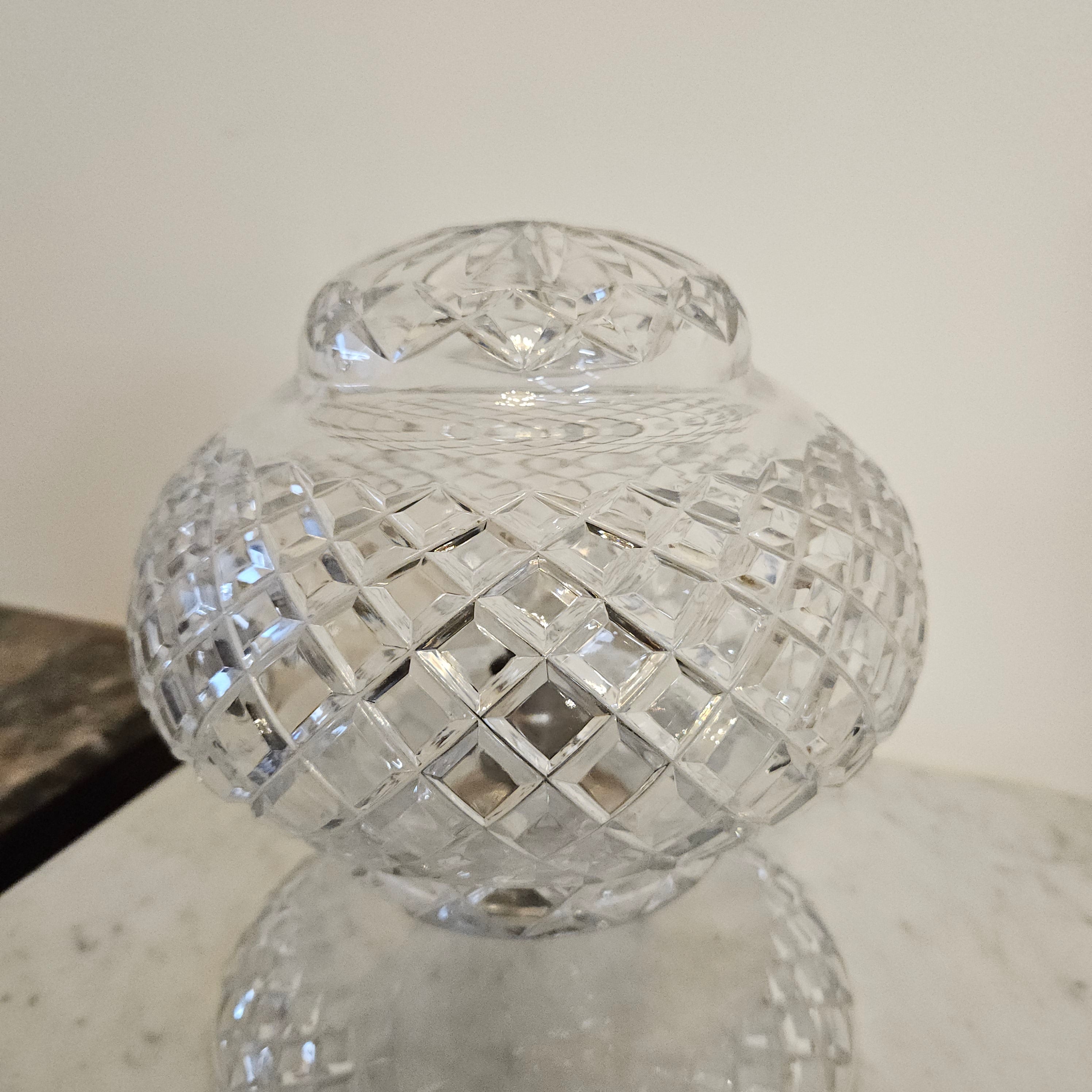 Vintage Art Deco Bohemian Crystal Bedside Lamp | Antique & Vintage | Moonee Ponds Antiques | Australia Wide Delivery