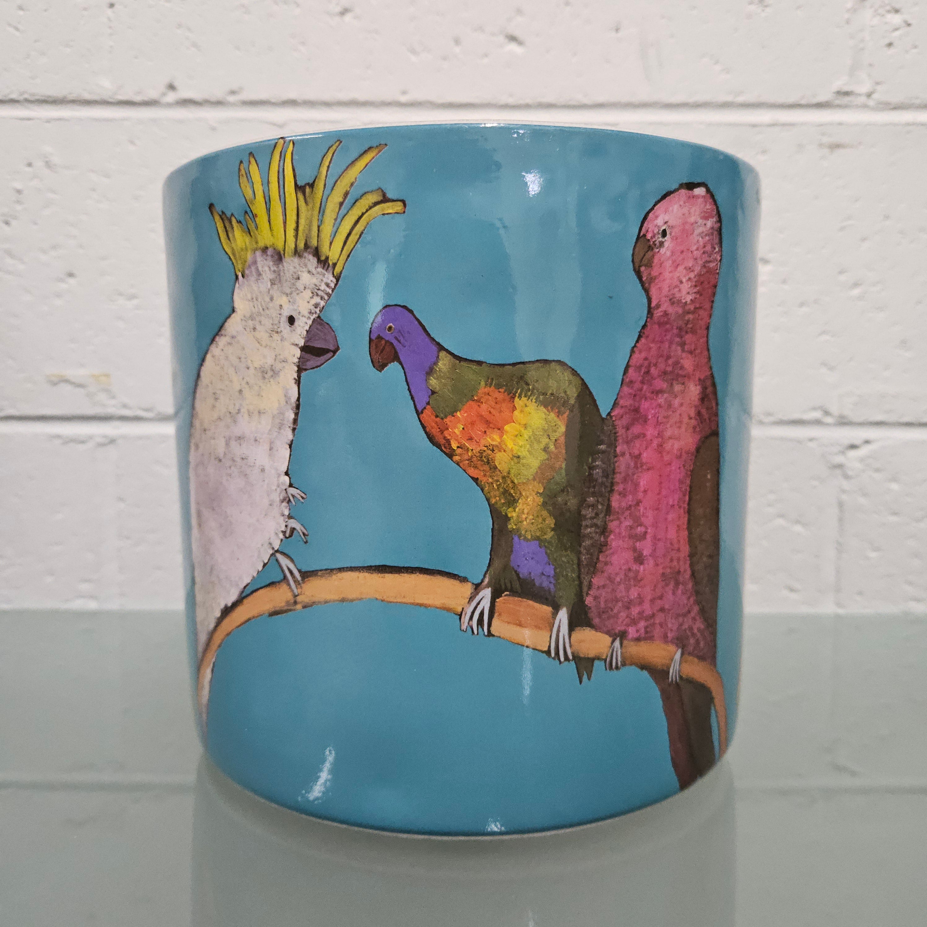 Vintage Hand Painted Planter/Jardinière