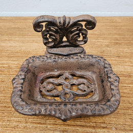 Vintage Cast Iron Soap Dish