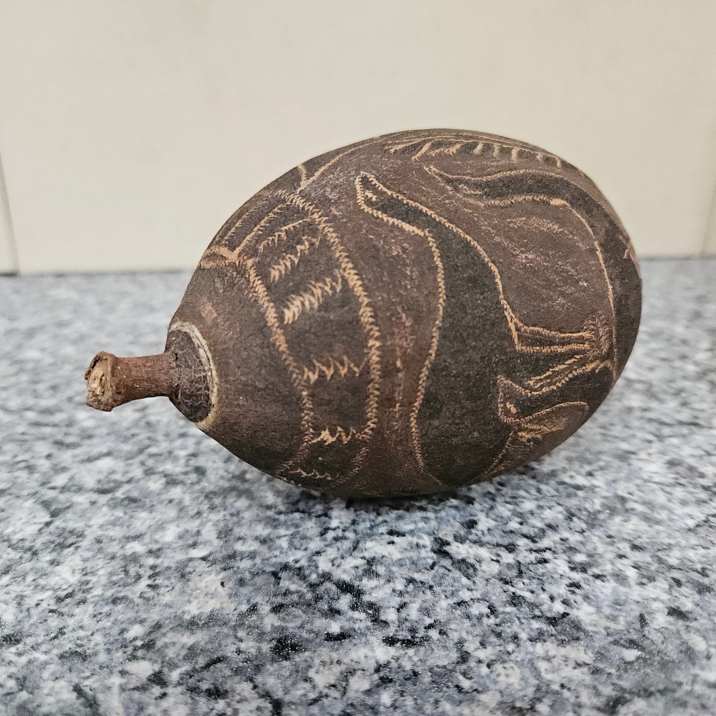Australian Carved Boab-Treenut | Antique & Vintage | Moonee Ponds Antiques | Australia Wide Delivery