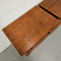 Pair of French Oak Gothic Style Bedsides