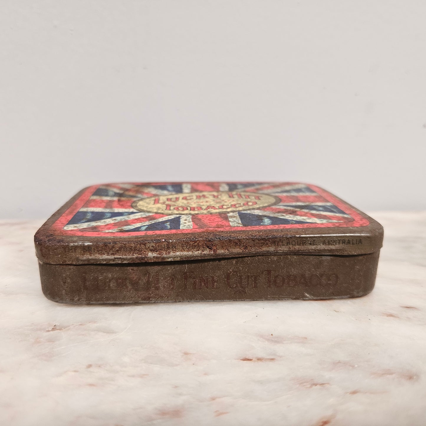 Vintage Lucky Hit Tobacco Tin