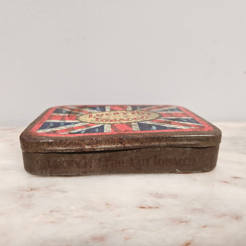 Vintage Lucky Hit Tobacco Tin