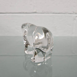 Vileroy & Boch Crystal Bear Paperweight | Antique & Vintage | Moonee Ponds Antiques | Australia Wide Delivery