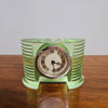 Vintage Uranium Glass Desk Clock | Antique & Vintage | Moonee Ponds Antiques | Australia Wide Delivery
