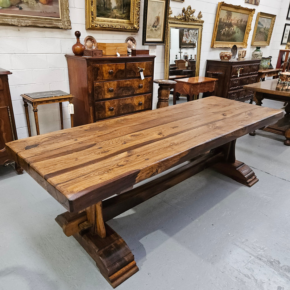 Antique Dining Table Melbourne | Great for Home or FarmHouse – Moonee Ponds Antiques