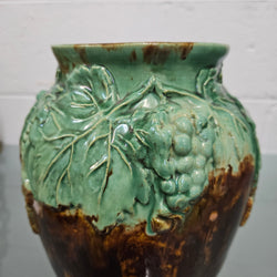 Large signed "Una Deerbon" Australian Pottery Vase | Antique & Vintage | Moonee Ponds Antiques | Australia Wide Delivery