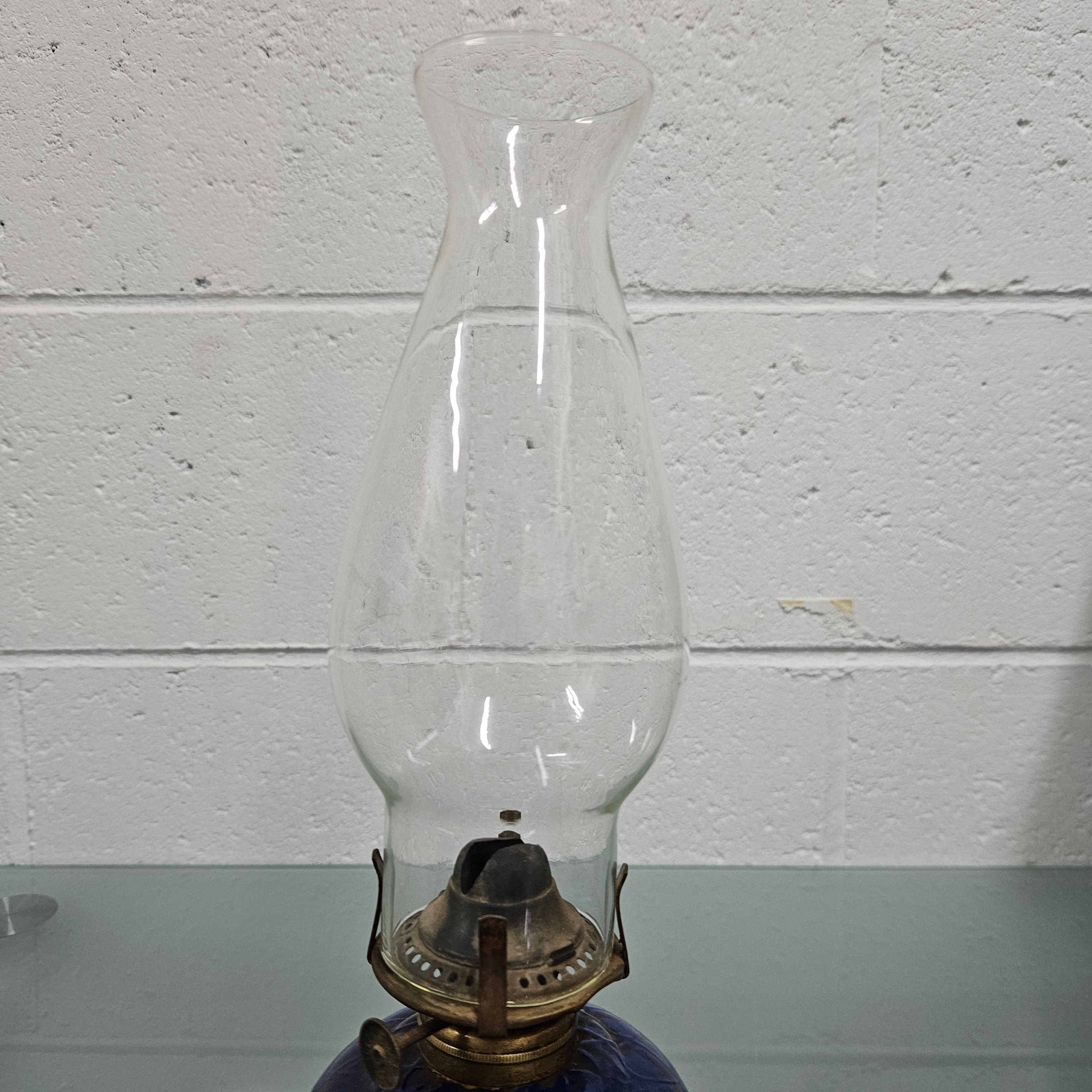Antique Bristol Glass Finger Lamp | Antique & Vintage | Moonee Ponds Antiques | Australia Wide Delivery