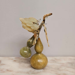 Vintage Jade Carved Fruit Bunch