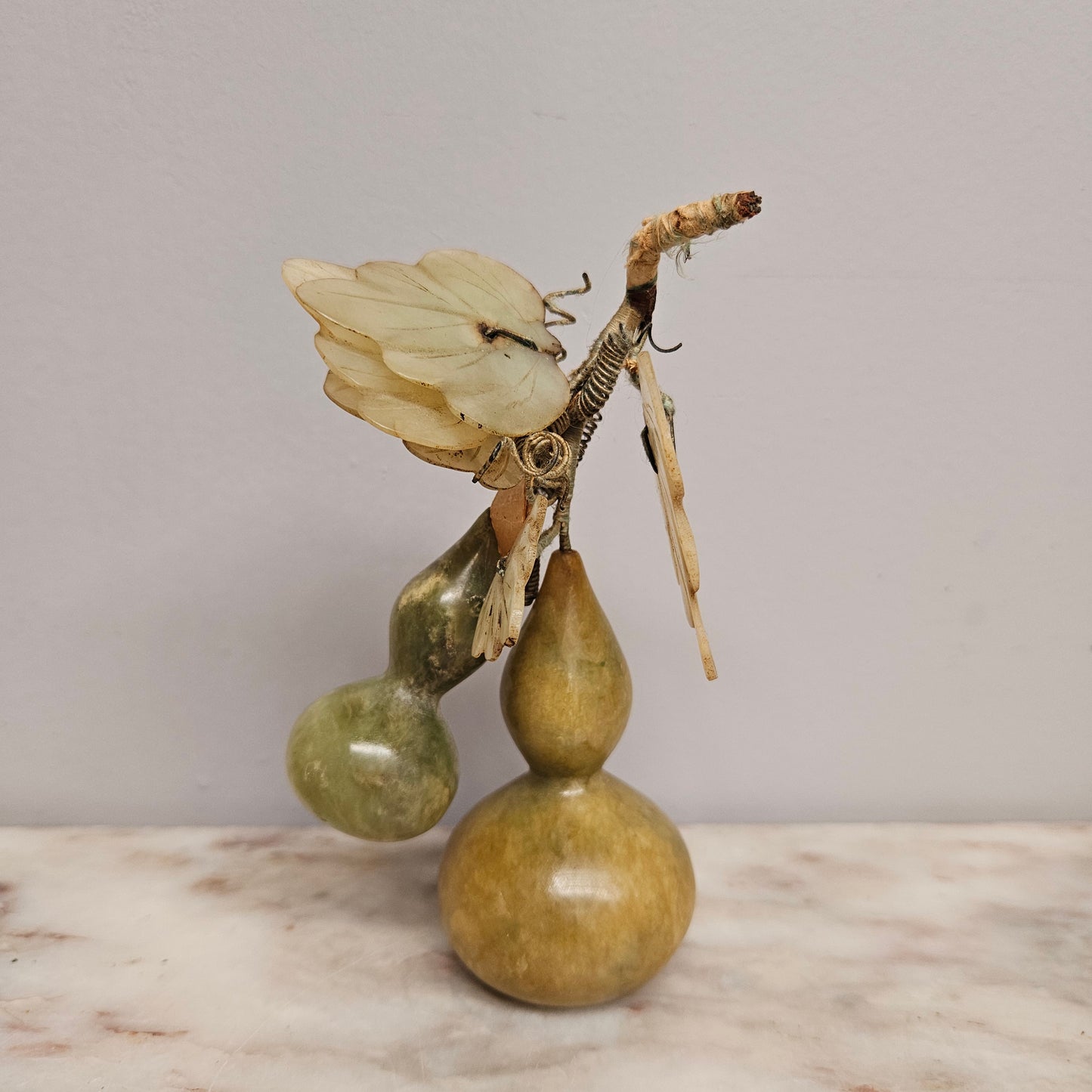 Vintage Jade Carved Fruit Bunch