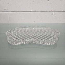 Large Cut Crystal Tray | Antique & Vintage | Moonee Ponds Antiques | Australia Wide Delivery