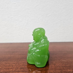 Vintage Chinese Faux Jade Buddha | Antique & Vintage | Moonee Ponds Antiques | Australia Wide Delivery