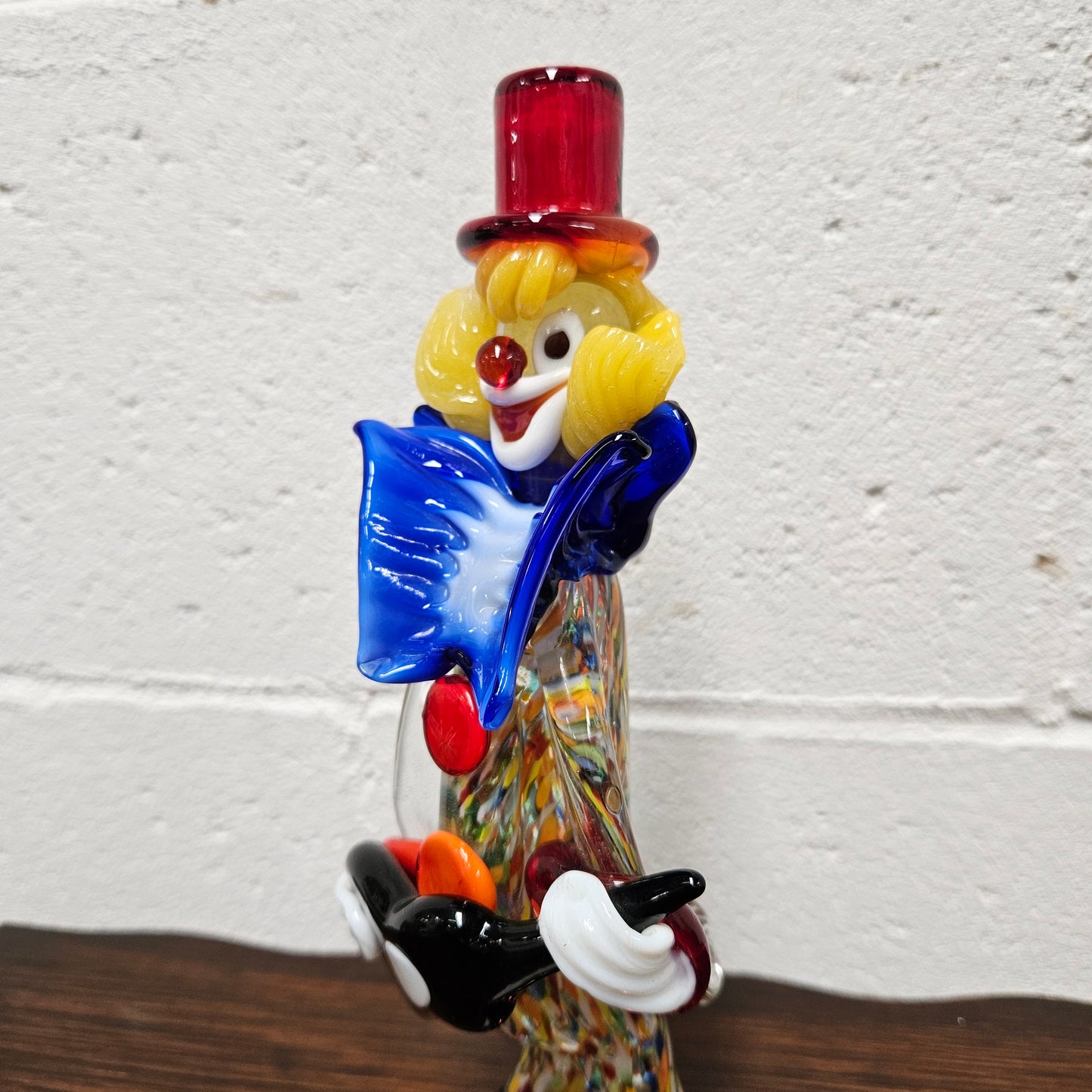 Large Italian Murano Glass Clown