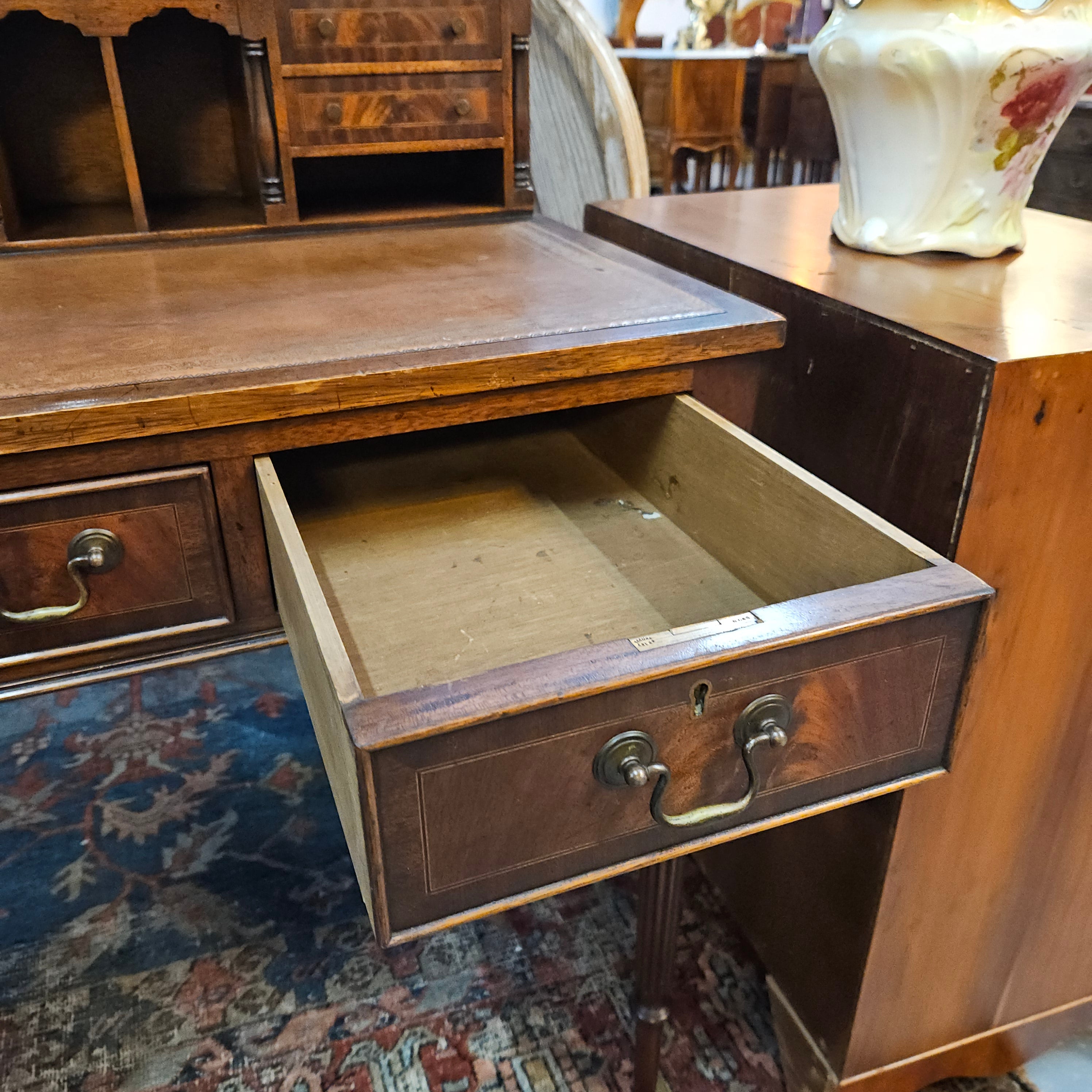 Mahogany Bonheur Du Jour Desk | Antique & Vintage | Moonee Ponds Antiques | Australia Wide Delivery