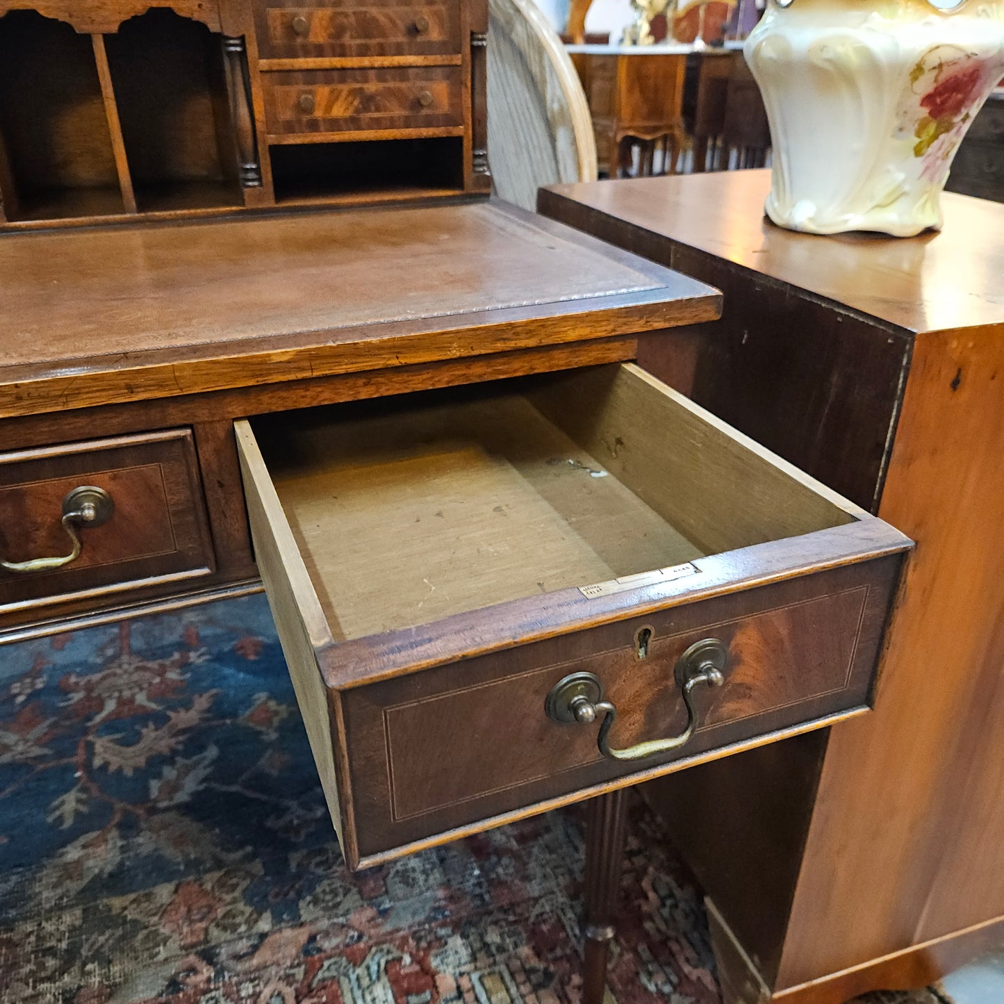 Mahogany Bonheur Du Jour Desk