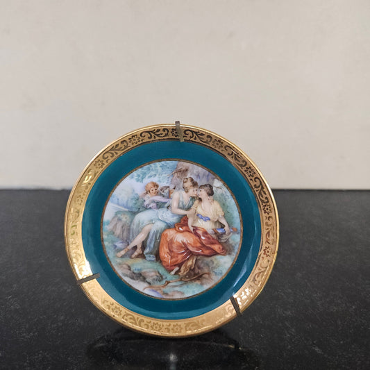 Decorative Small Limoges Plate