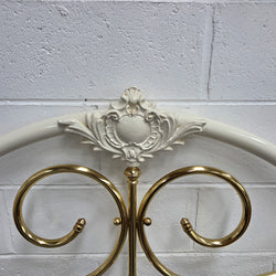 Antique Queen Size Cast Iron Bed Head | Antique & Vintage | Moonee Ponds Antiques | Australia Wide Delivery