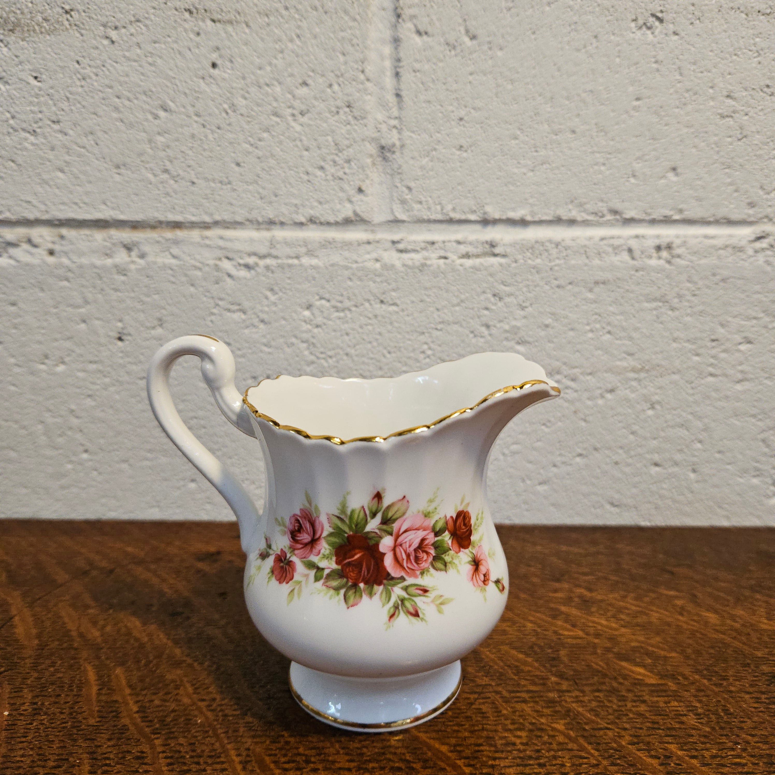 Royal Standard 'English Rose' Fine Bone China Jug | Antique & Vintage | Moonee Ponds Antiques | Australia Wide Delivery