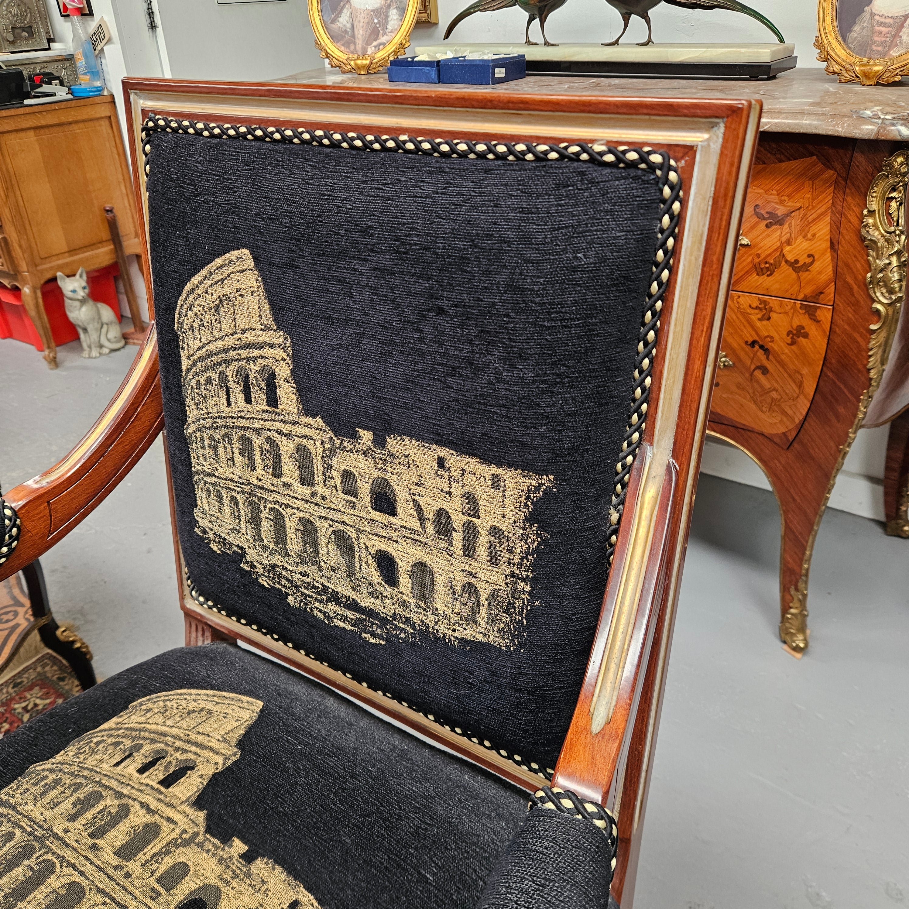 Impressive Louis XVth Style Vintage Armchair | Antique & Vintage | Moonee Ponds Antiques | Australia Wide Delivery
