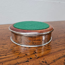 Vintage Hallmarked London Wine Coaster | Antique & Vintage | Moonee Ponds Antiques | Australia Wide Delivery
