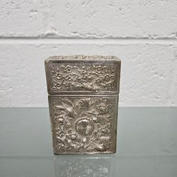Decorative Vintage Asian Silver Trinket Box | Antique & Vintage | Moonee Ponds Antiques | Australia Wide Delivery