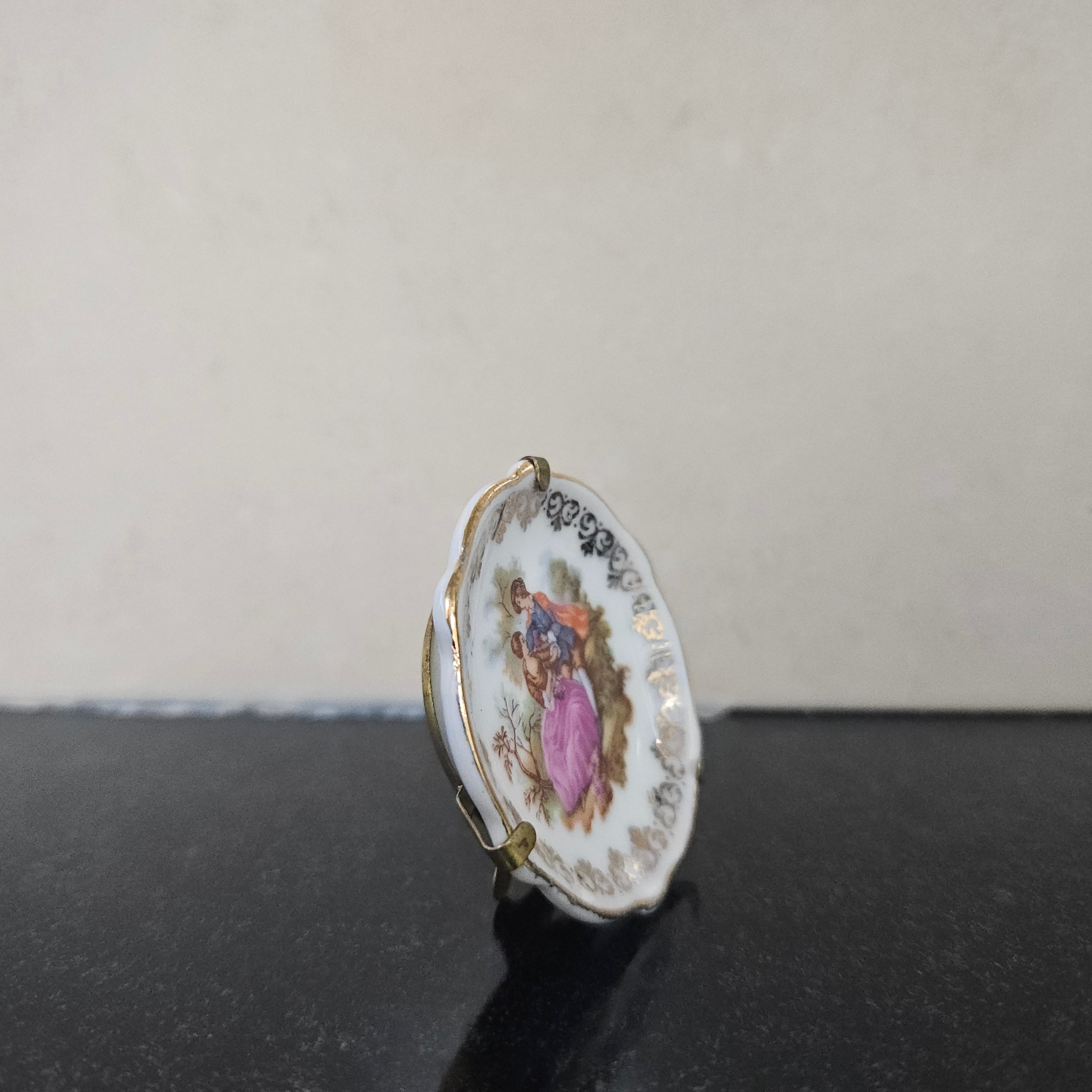 Miniature Limoges Plate | Antique & Vintage | Moonee Ponds Antiques | Australia Wide Delivery