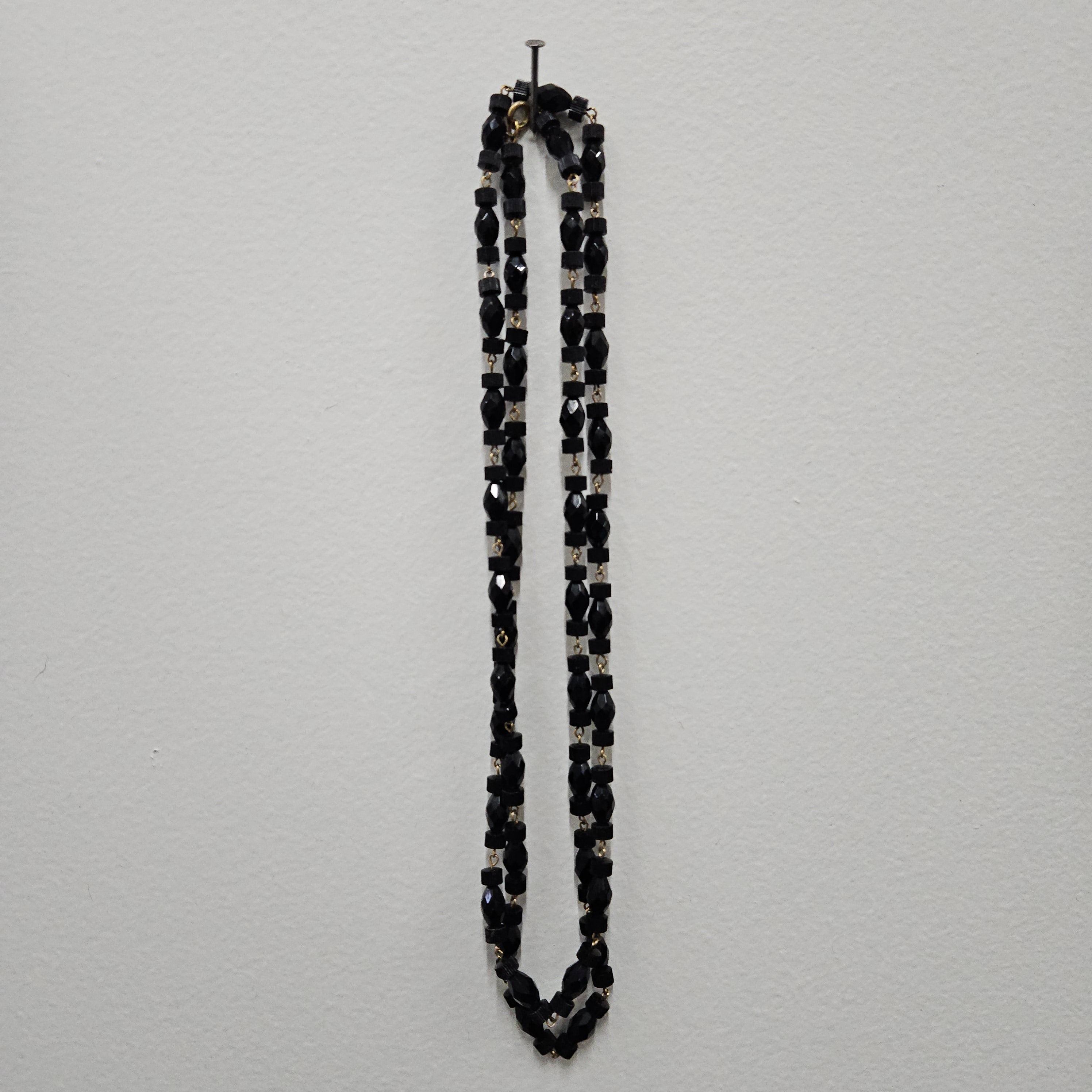 Vintage Jet Style Necklace | Antique & Vintage | Moonee Ponds Antiques | Australia Wide Delivery