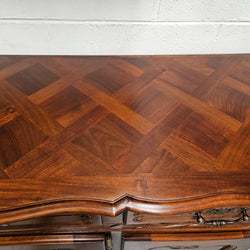 Louis XV Style Walnut Sideboard With Three Drawers & Three Doors | Antique & Vintage | Moonee Ponds Antiques | Australia Wide Delivery