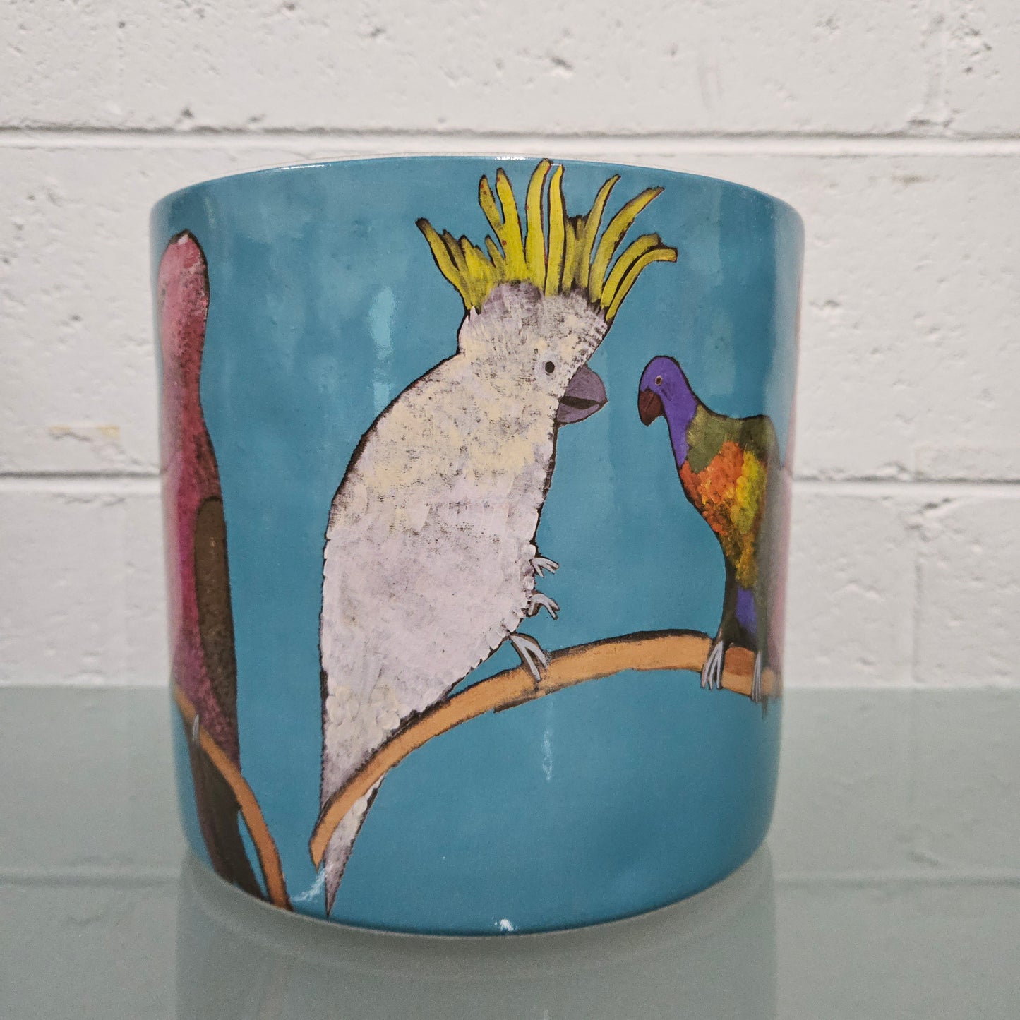 Vintage Hand Painted Planter/Jardinière