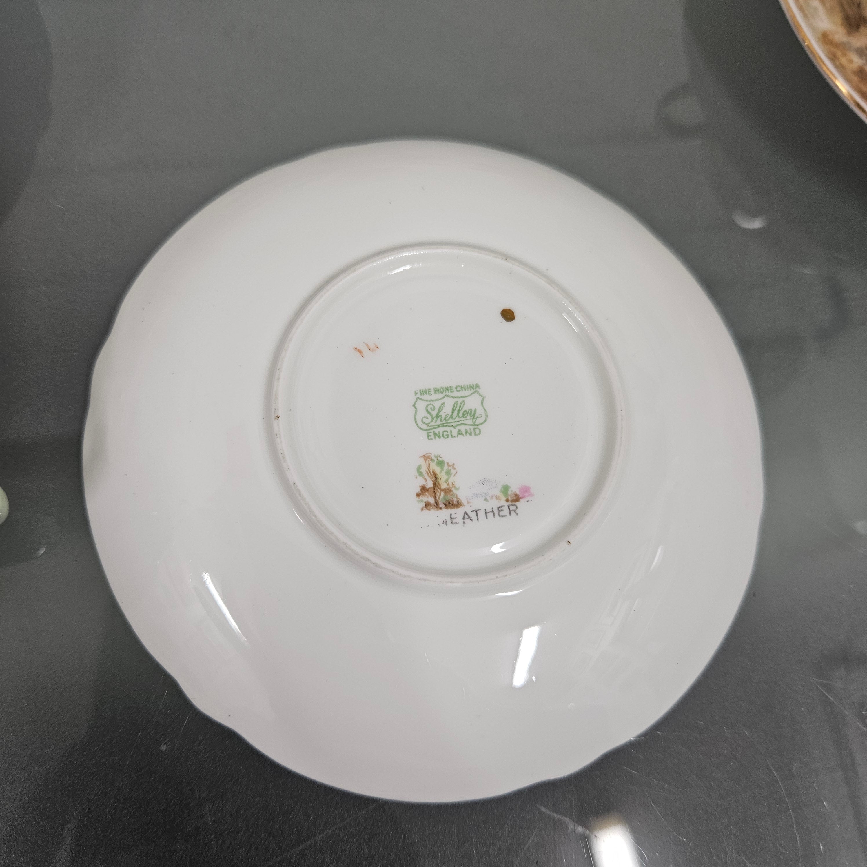 'Heather' Set of Six Shelley Coffee Cup & Saucers | Antique & Vintage | Moonee Ponds Antiques | Australia Wide Delivery