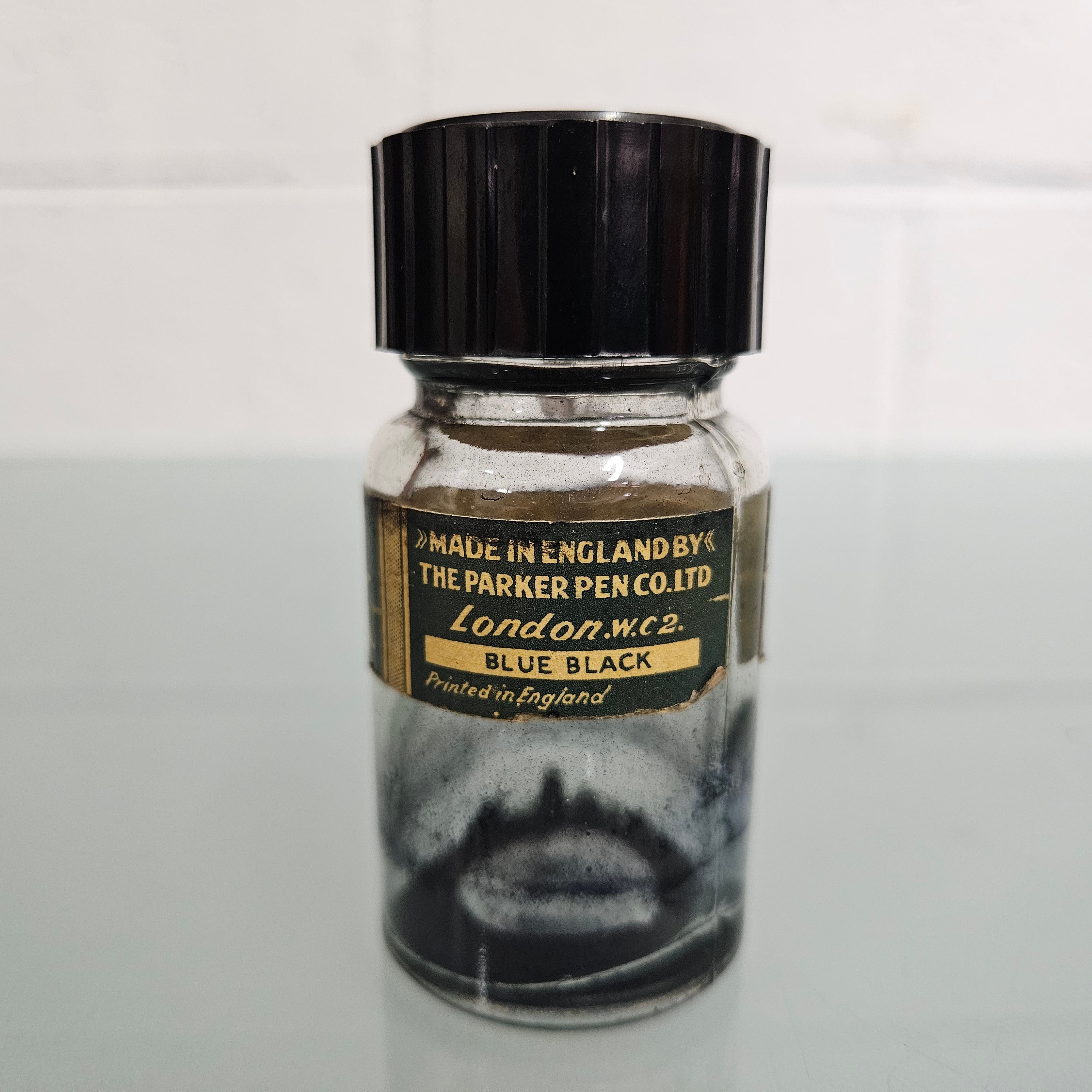 Art Deco Parker "Quink" Ink Bottle & Bakelite Case | Antique & Vintage | Moonee Ponds Antiques | Australia Wide Delivery