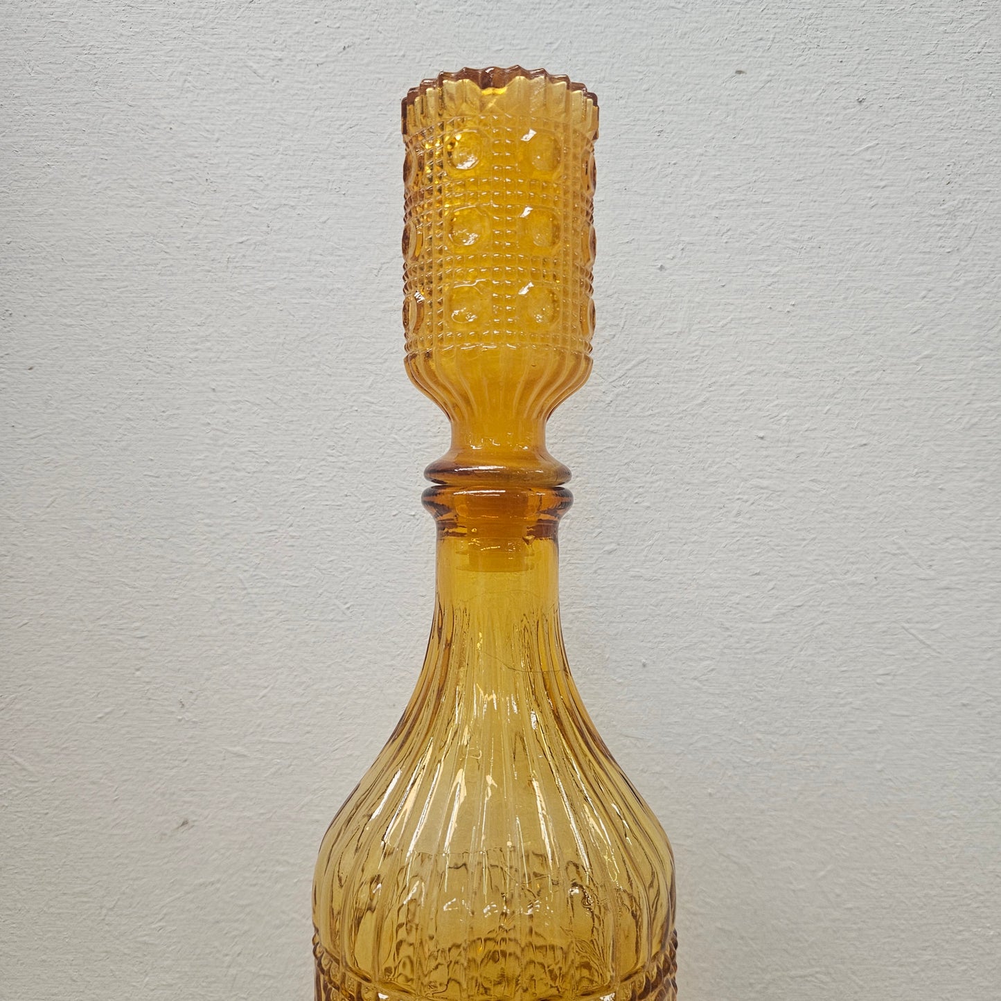 Vintage Empoli Genie Glass Bottle