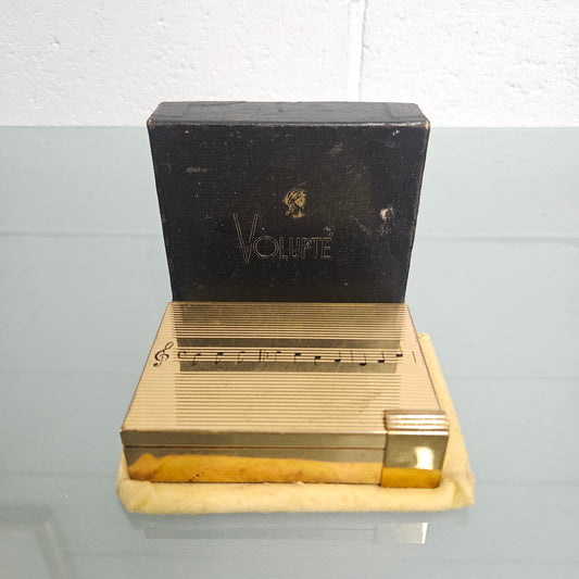 Collectible "Volupte" Musical Powder Compact