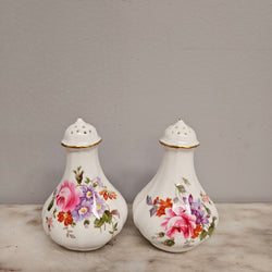 Vintage Royal Crown Derby Salt & Pepper Shakers | Antique & Vintage | Moonee Ponds Antiques | Australia Wide Delivery