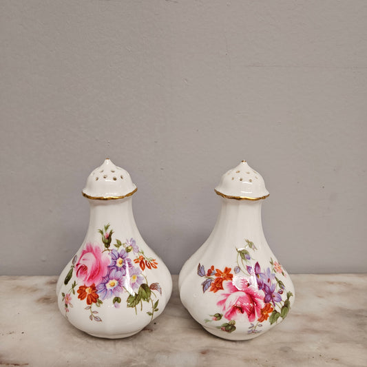 Vintage Royal Crown Derby Salt & Pepper Shakers