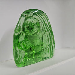 Vintage Swedish Green Glass Troll Paperweight | Antique & Vintage | Moonee Ponds Antiques | Australia Wide Delivery